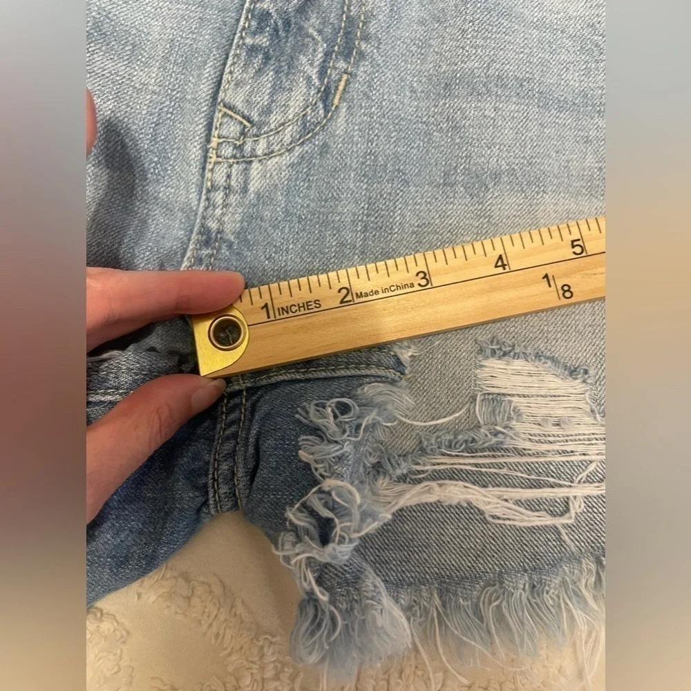 KanCan high rise jean shorts - Picture 8 of 8